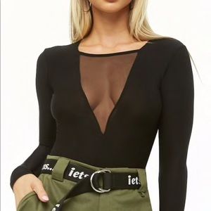 Forever 21 black bodysuit